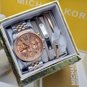 Quality Female Micheal Kors Wristwatch With Bracelet