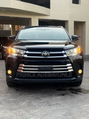 Toyota Highlander Limited Platinum 4x4 V6 (3.5L 6cyl 8A) 2017 Black