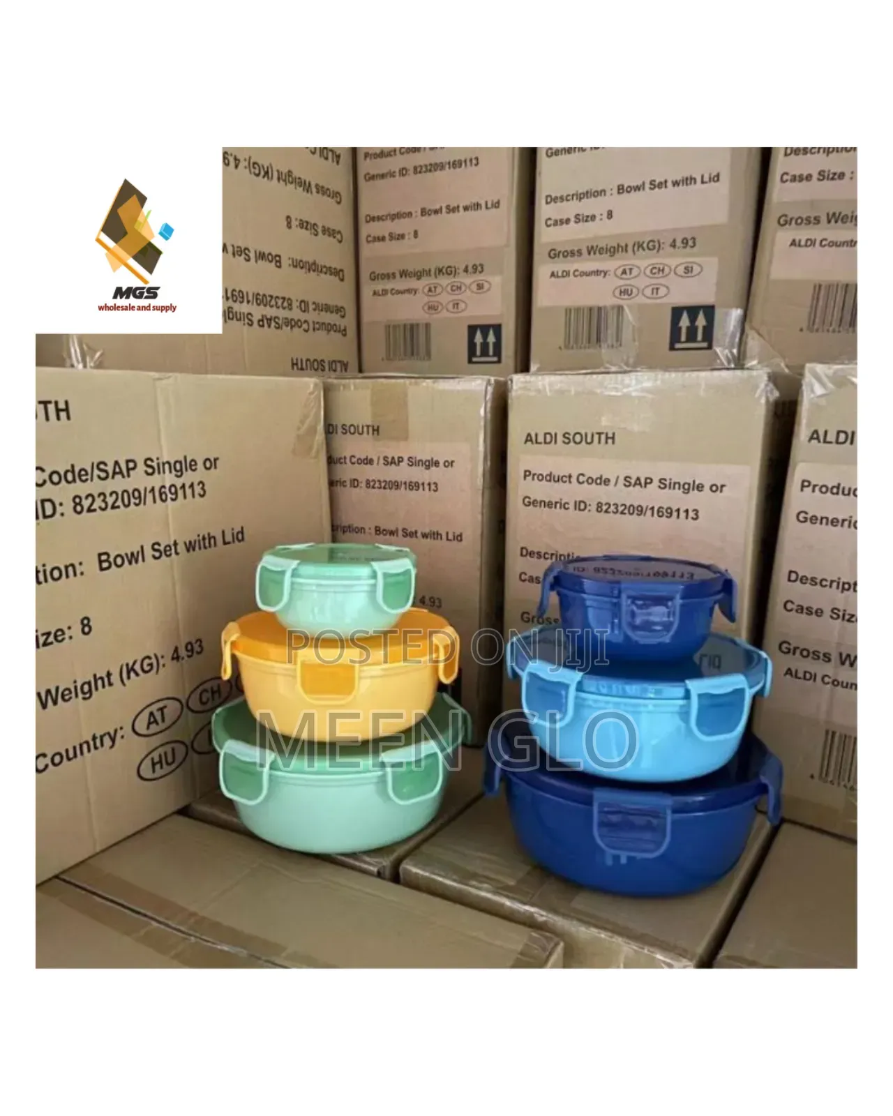 3pcs Lock Storage Set