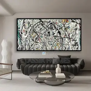 Hd Framed Abstract Canvas Digi Painting Wallart