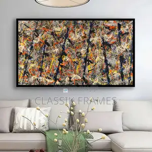 Hd Framed Abstract Canvas Digi Painting Wallart