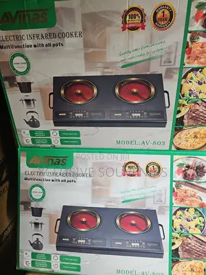 Avinas Double Burner Infrared Cooker