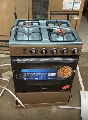 Midea 4burners Wood Finishing Gas Cooker