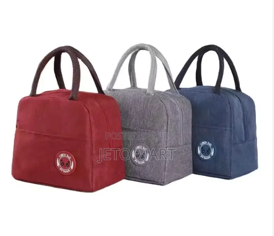 Portable Medium Thermal Lunch Bag-3units