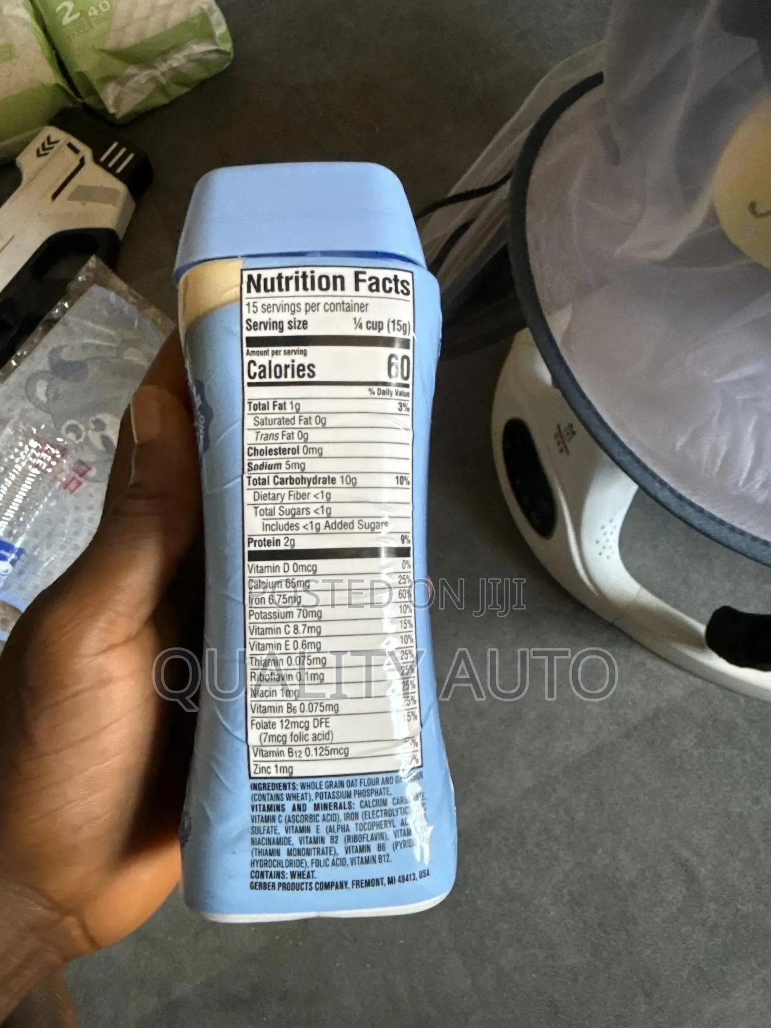 Gerber Oatmeal Cereal 227g