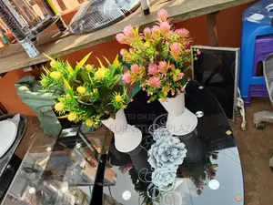 Golden Flower Vase Available