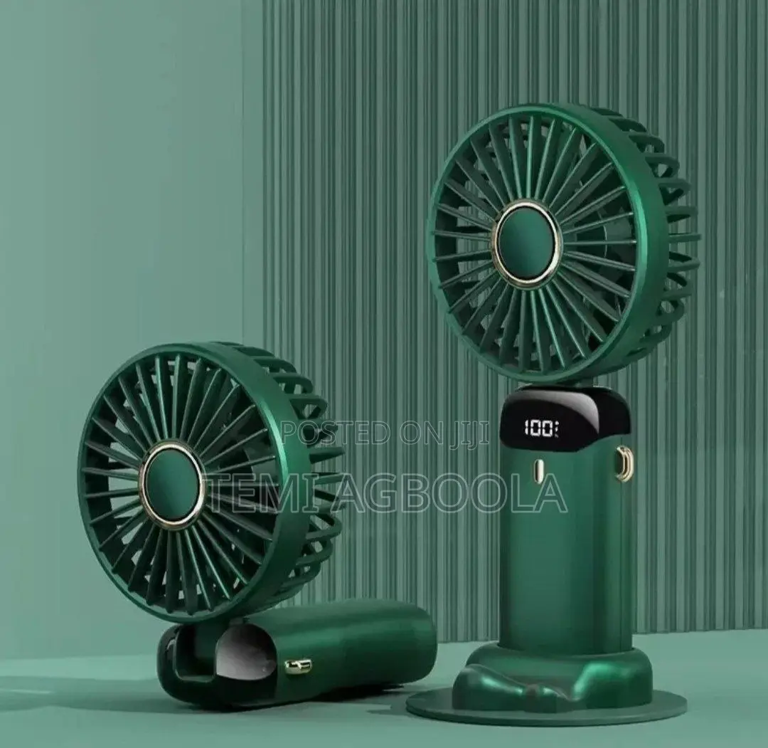 Portable Hand-held Rechargeable Fan