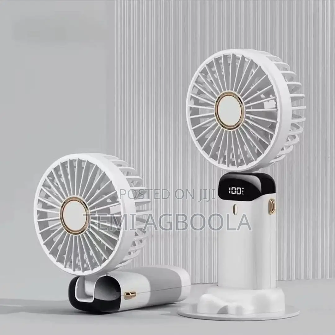 Portable Hand-held Rechargeable Fan