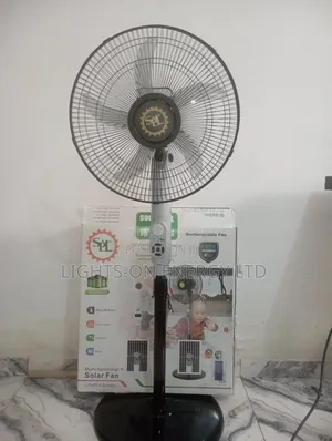 Solar Rechargeable Fan