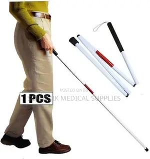 Strong Aluminum Blind Walking Stick – Durable Reliable