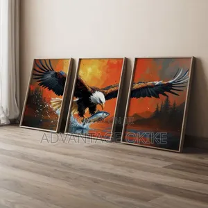 Eagle Artwork 24x48inch