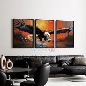 Eagle Artwork 24x48inch