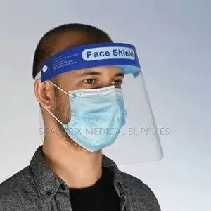 Blue Band Padded Face Shield for Medical Protection