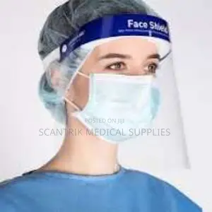 Lightweight Protective Face Shield – Blue Band Foam Support