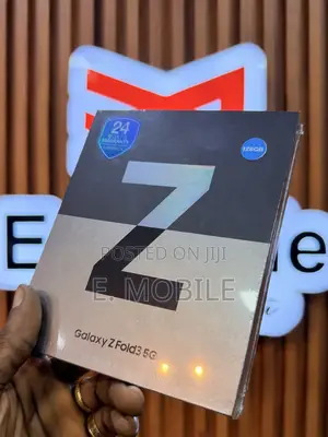 New Samsung Galaxy Z Fold 3 256 GB Black