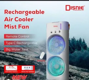 Rechargeable Air Cooler Mix Fan