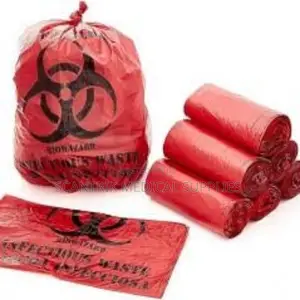 Biohazard Bags Red