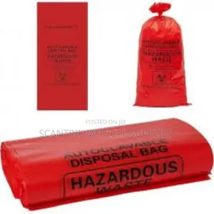 High-Quality Red Medical Waste Bags – Infection Control Solution