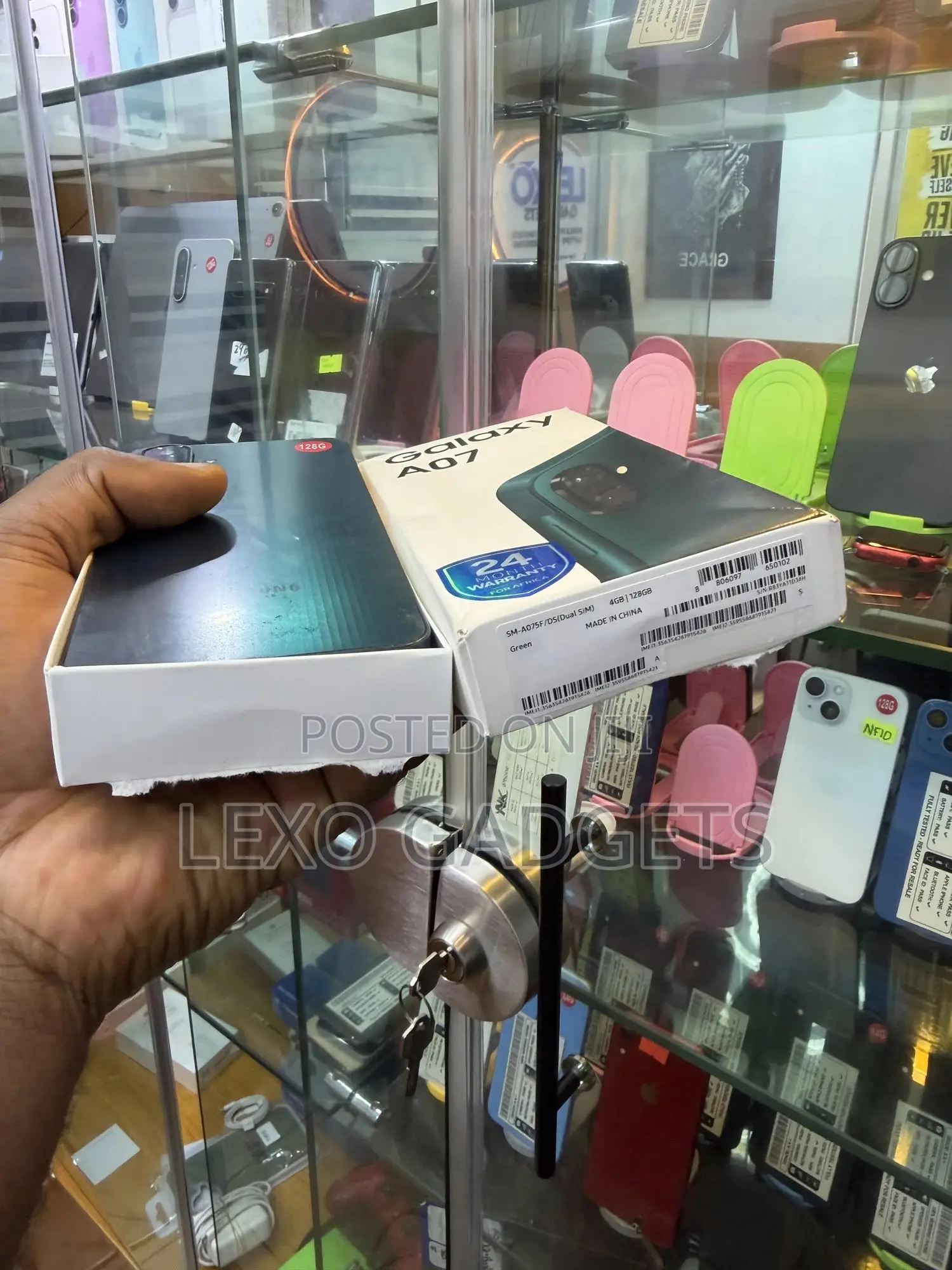 Samsung Galaxy A07 4G 128 GB Green