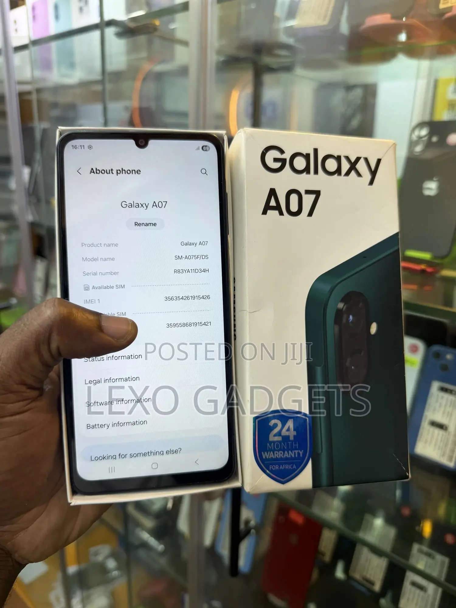 Samsung Galaxy A07 4G 128 GB Green