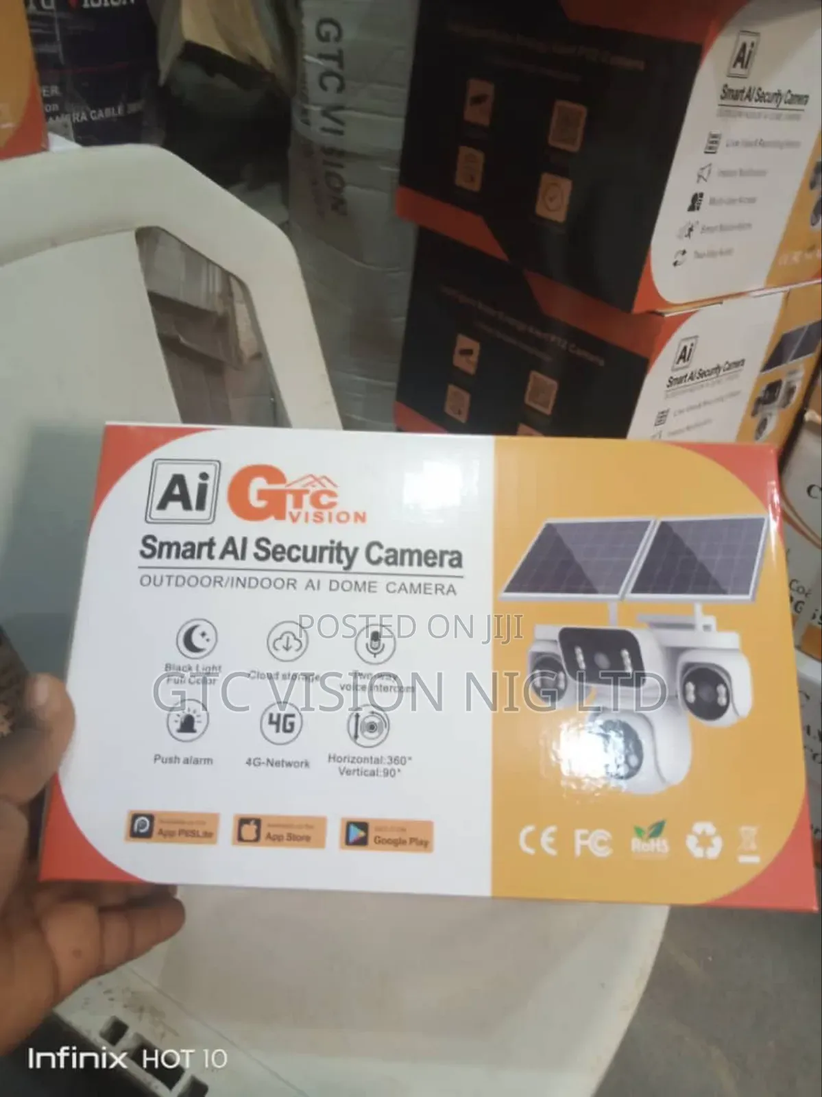 4 Lens GTC Vision Smart Ai Security Camera