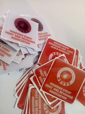 Premium Dome Stickers in Lagos – Epoxy 3d Logo Stickers (Waterproof)