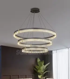 Modern Ring Acrylic Chandelier