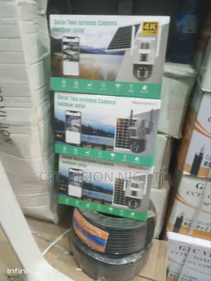 Dual Screen Solar Camera