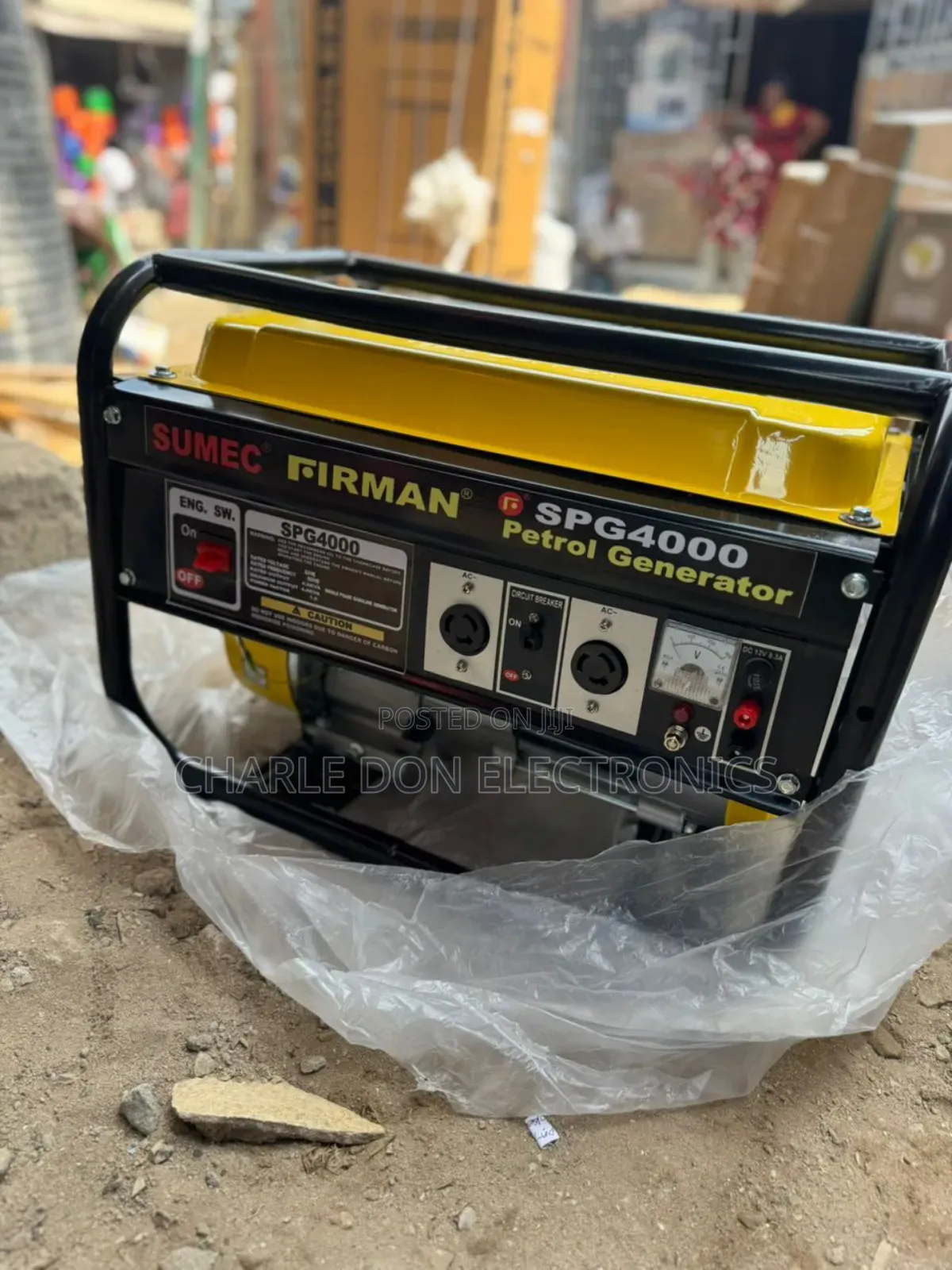 Firman 4.5kva Petrol Generator – High Performance  Copper
