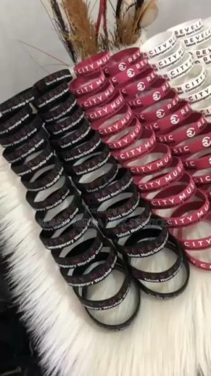 Customised Silicon Wrist Band