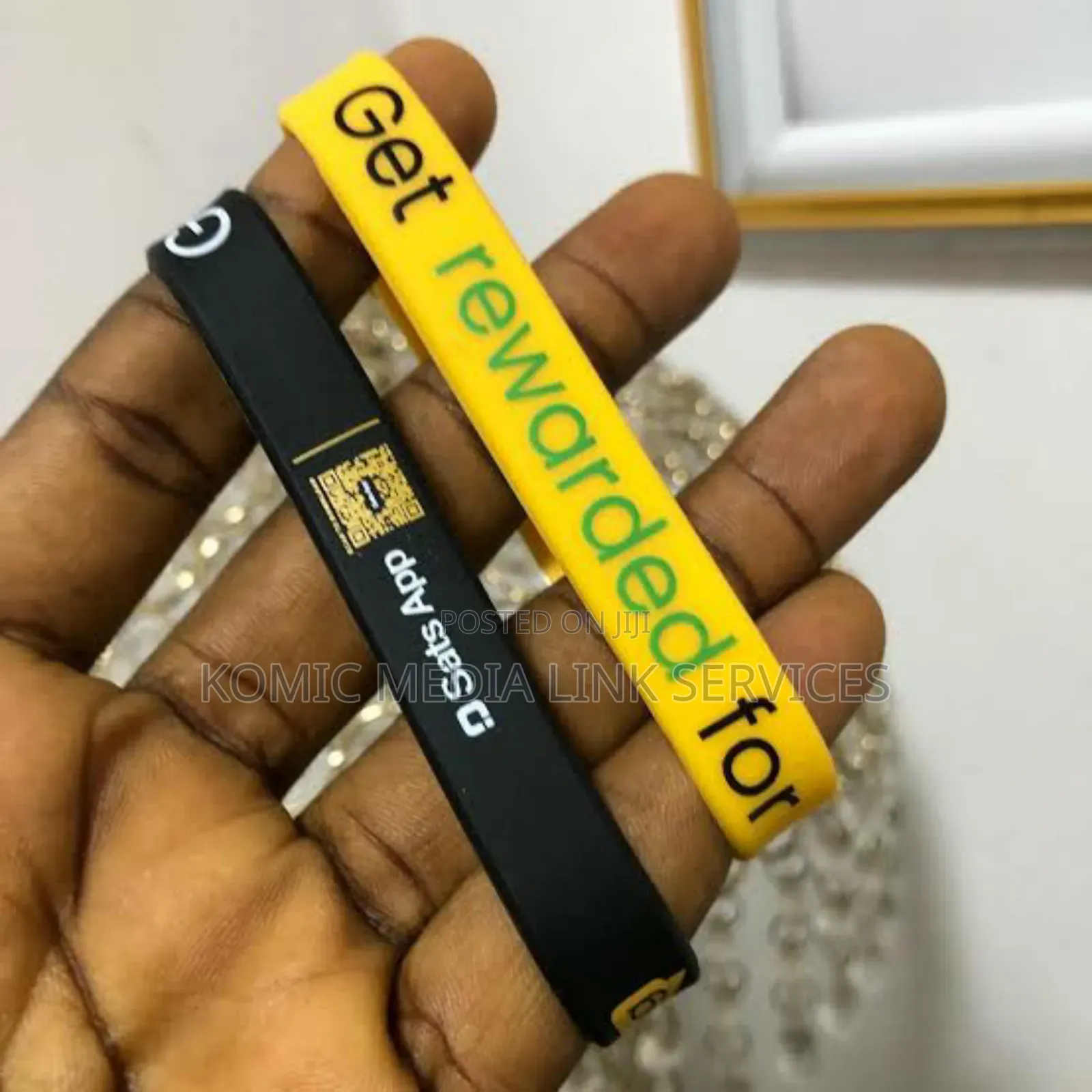 Customised Silicon Wrist Band