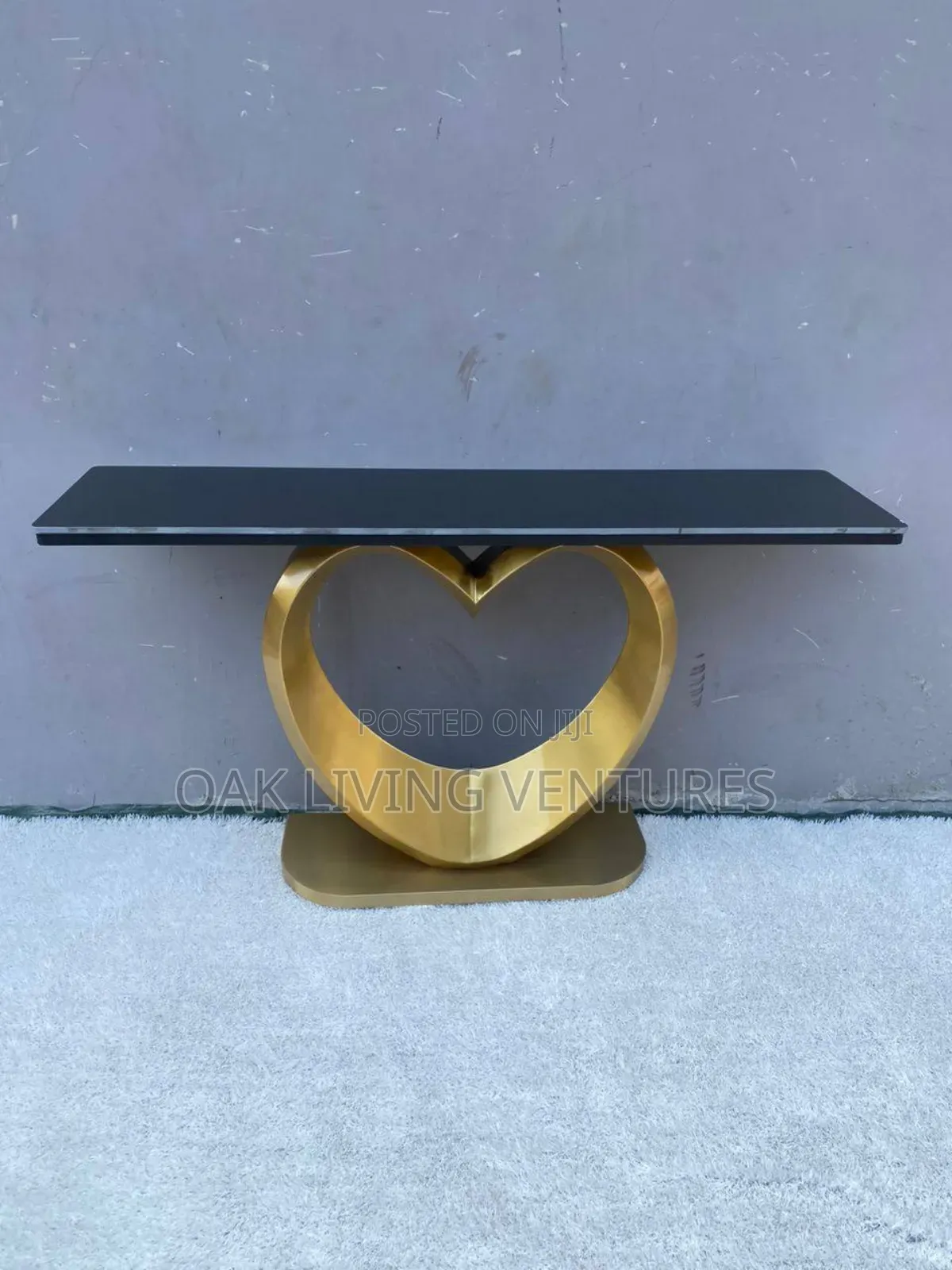 Console Table With Mable Top