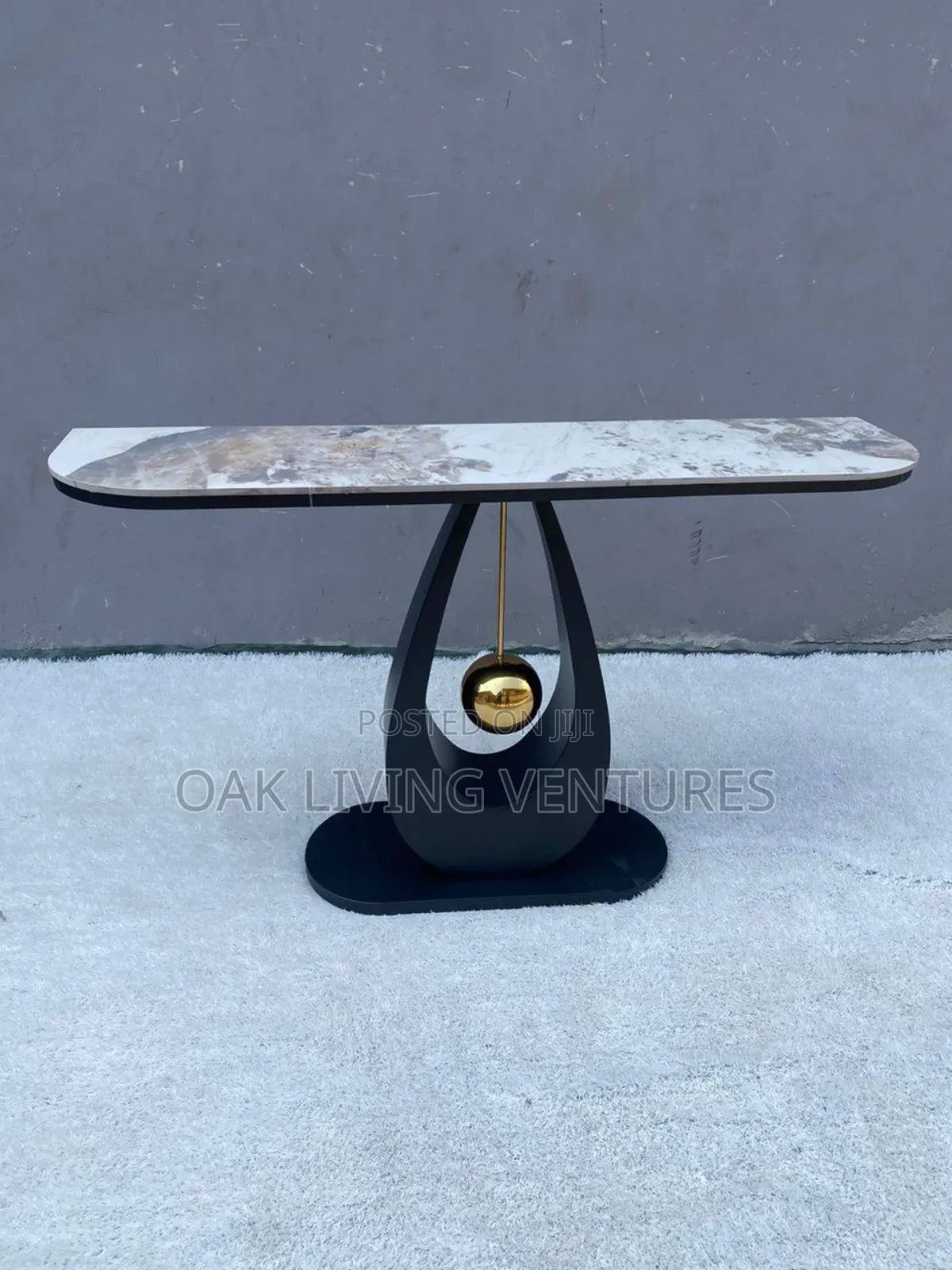 Console Table With Mable Top