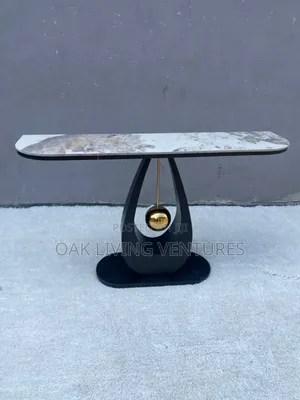 Console Table With Mable Top