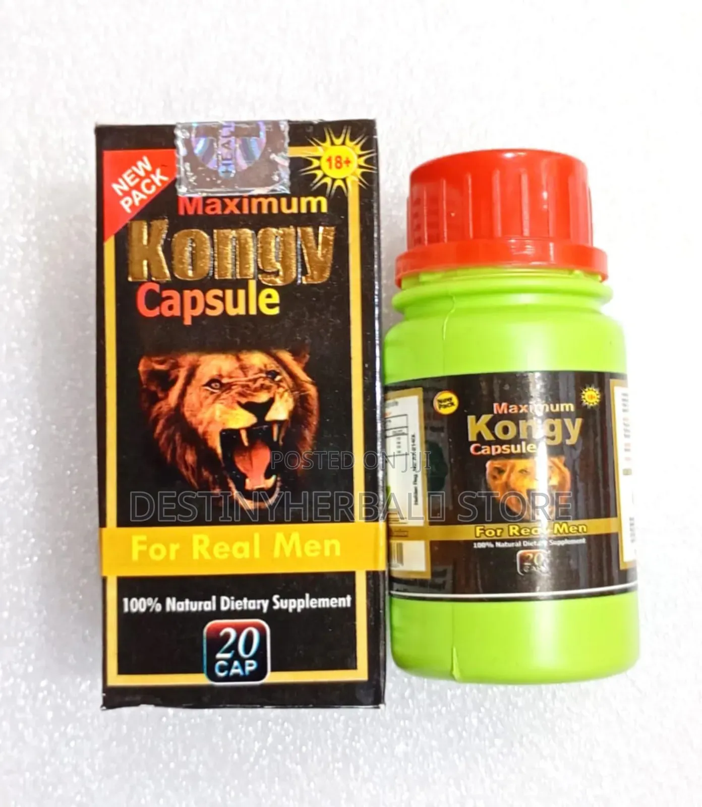 Maximum Kongy Capsule for Real Men