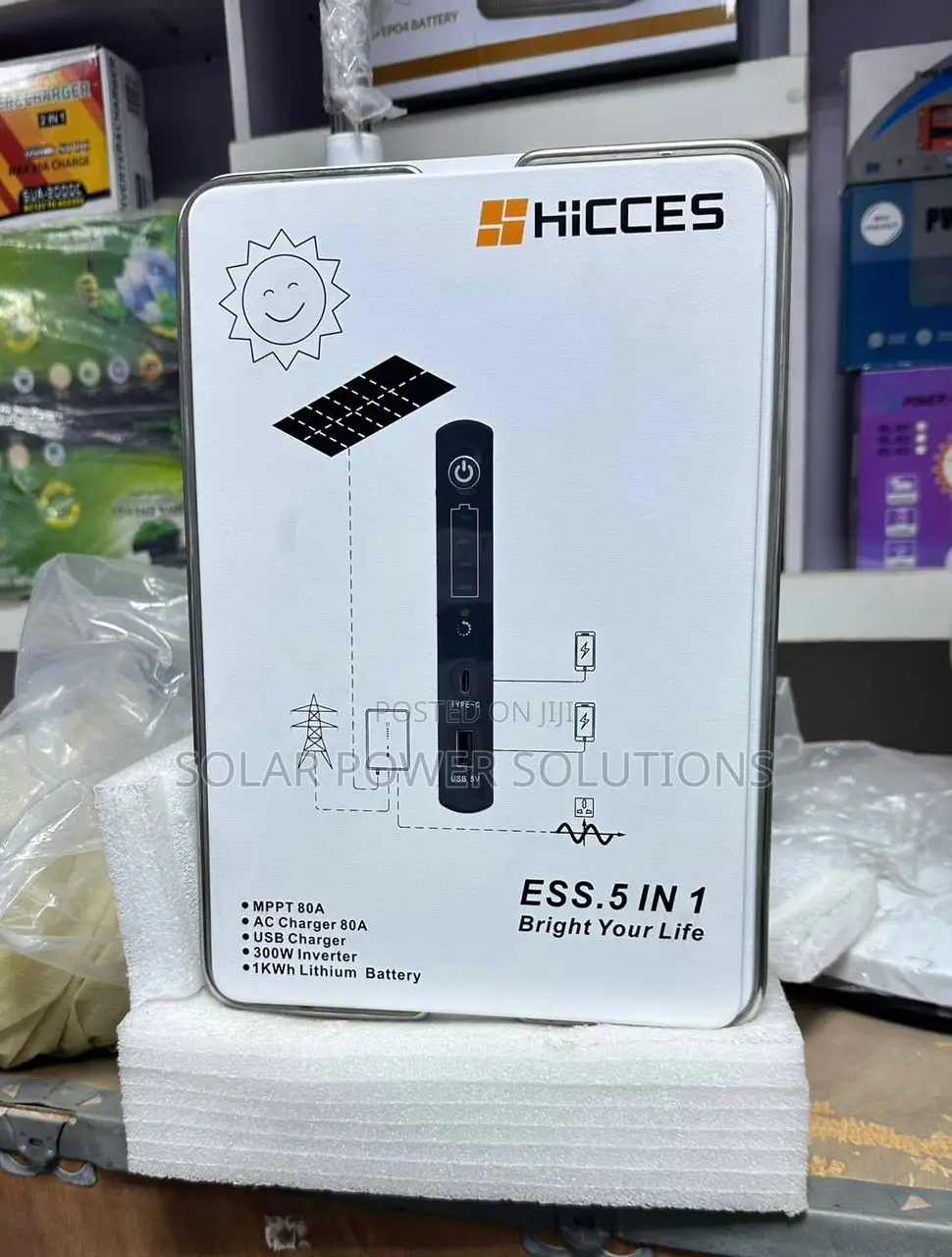 Hicces 300w/ 1kwh Solar Generator