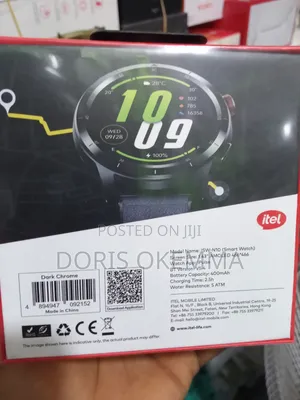 Itel Smart Watch Apex N10 – GPS Tracking, 5atm Water Resistant