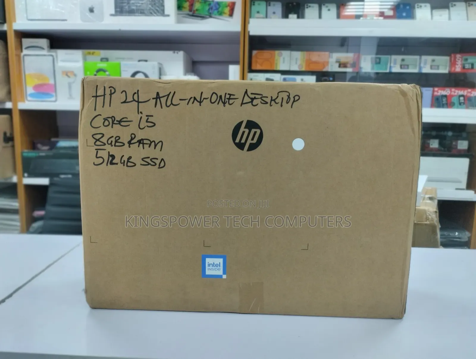 New Desktop Computer HP 8GB Intel Core i5 SSD 512GB