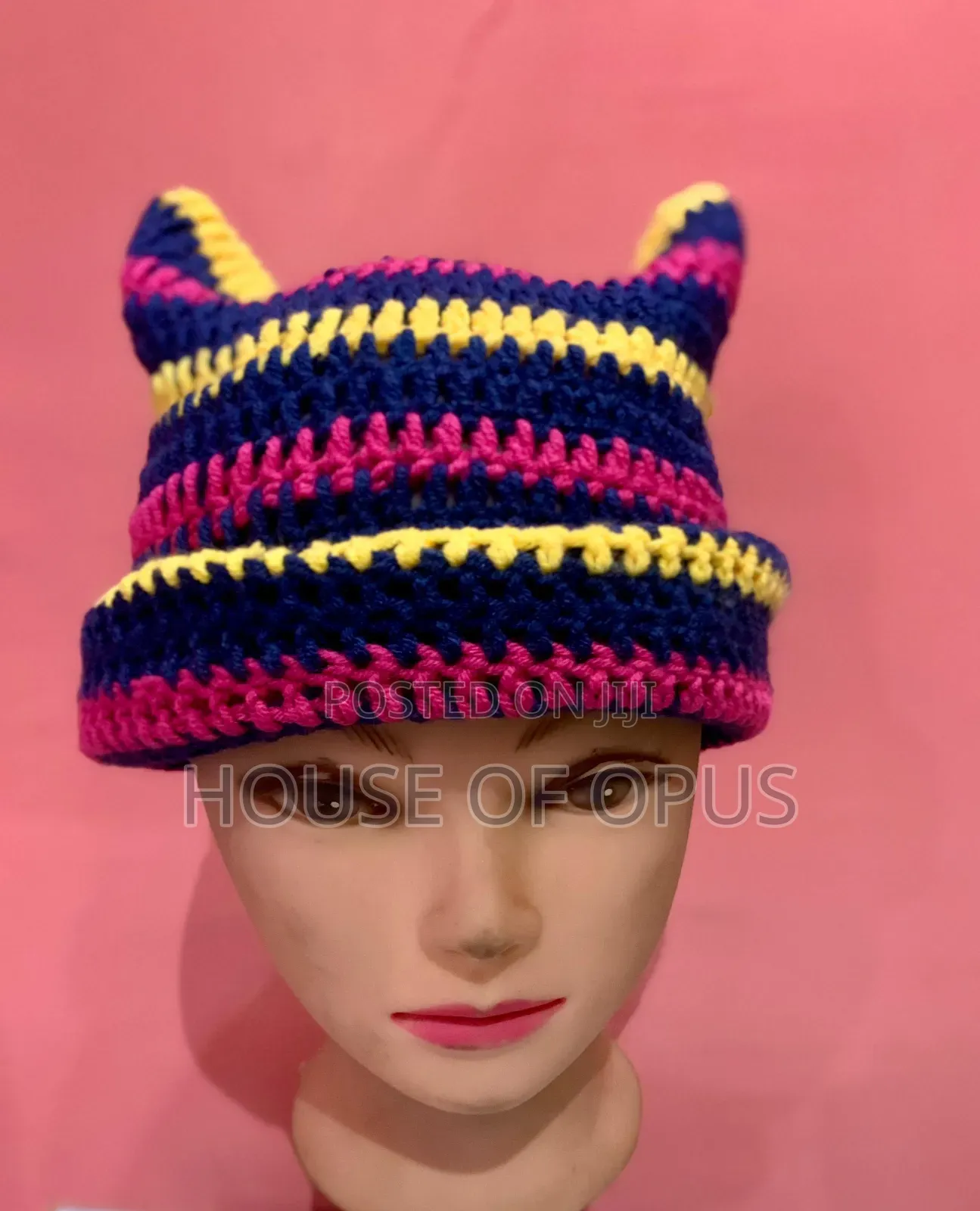 Crochet Cat Beanie