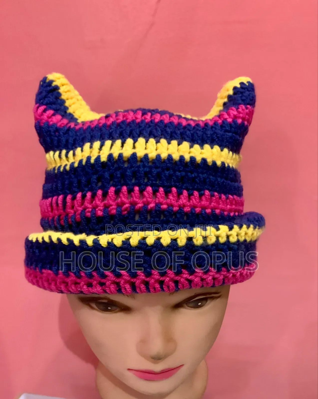 Crochet Cat Beanie