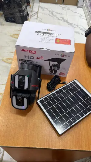 Ubox 8mp Dual Lens Auto Tracking PTZ — 4g Camera