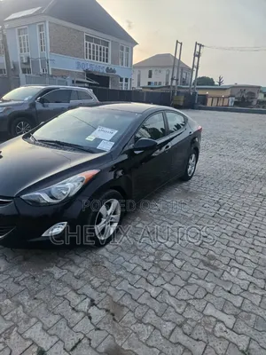 Hyundai Elantra GLS Automatic 2012 Black
