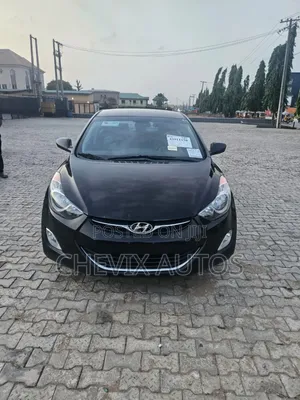 Hyundai Elantra GLS Automatic 2012 Black