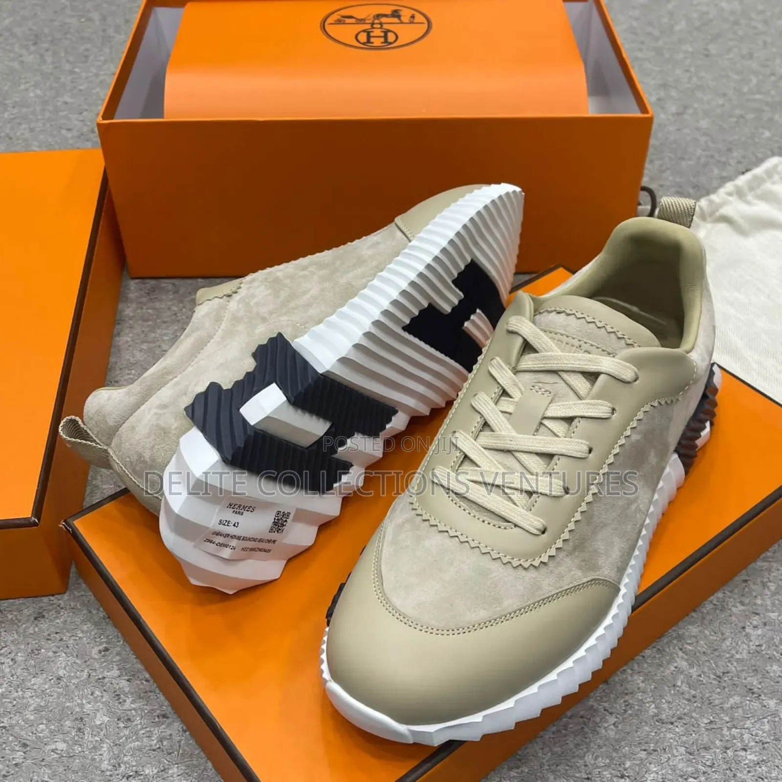 Luxury Update  Hermes Bouncing Sneakers. Available