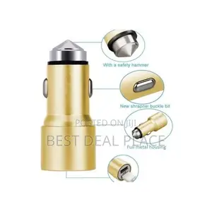 Ican Dual Usb Qualcomm Quick Fast Car Charger - Glass Breaker