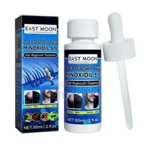 East Moon Minoxidil 5% Treatment for Beard, Alopecia and Baldness