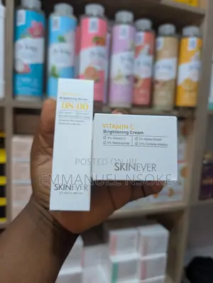Skinever Vitamins C Face Cream and Serum