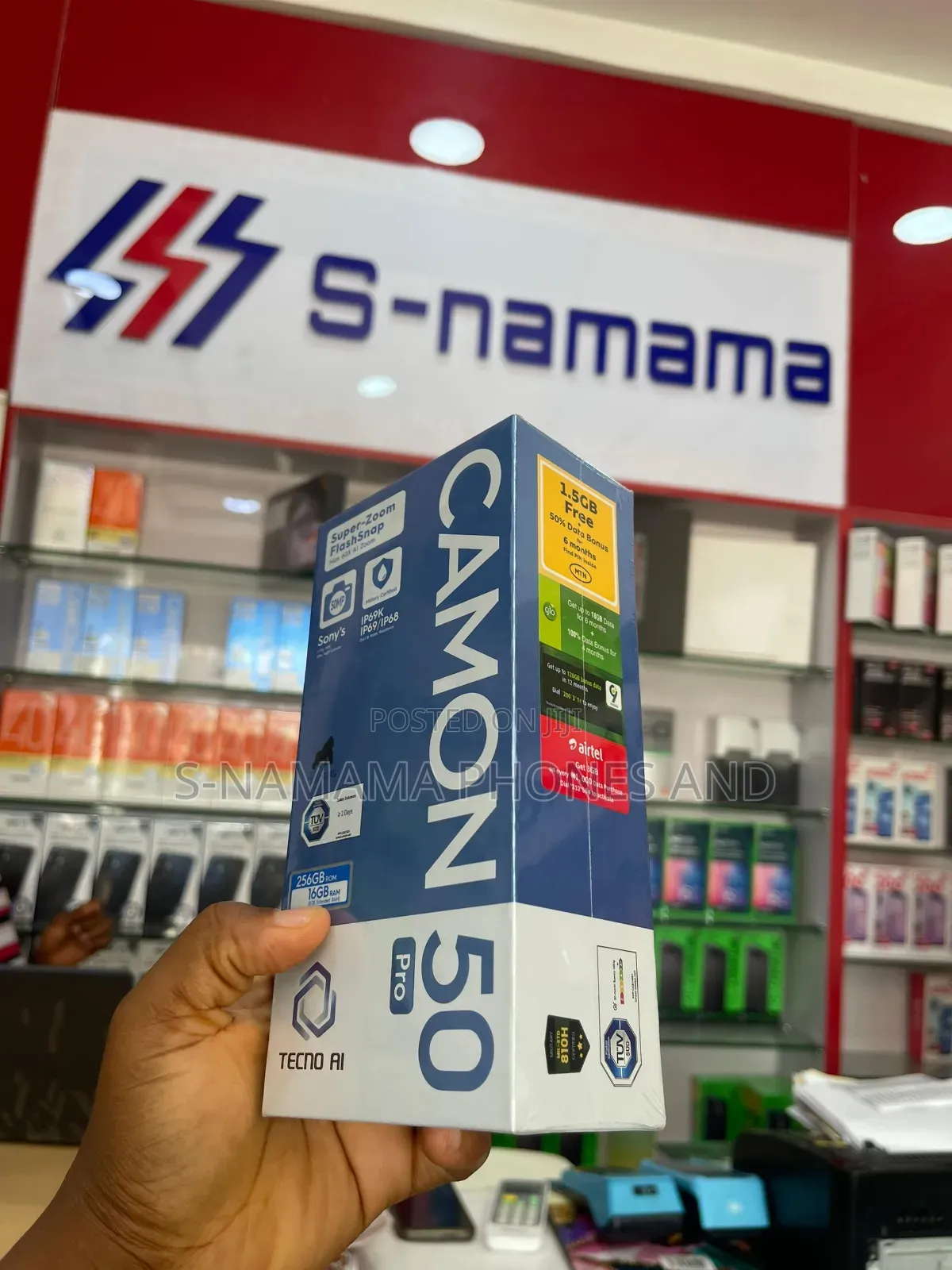 New Tecno Camon 50 Pro 256 GB