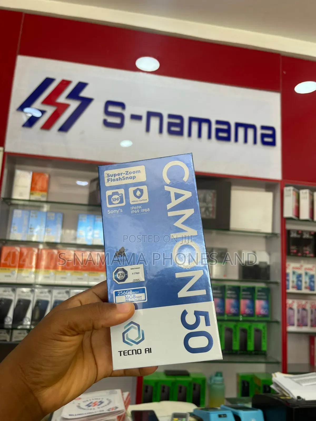 New Tecno Camon 50 256 GB