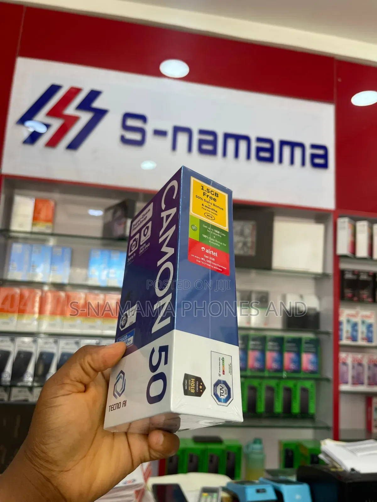 New Tecno Camon 50 256 GB
